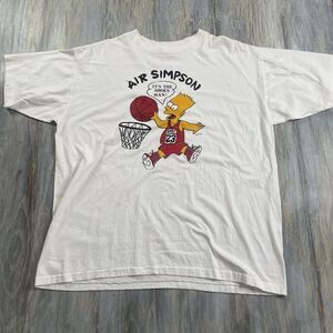 Vintage Air Simpson Jordan Chicago Bulls Shirt